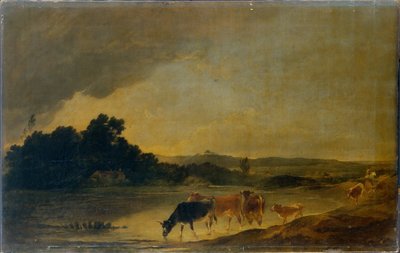 Landscape with Cattle by Francis Bourgeois